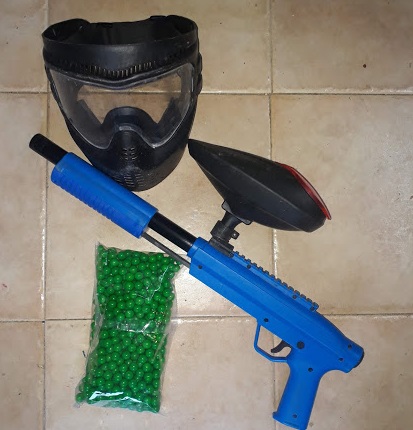 PACK VALKEN GOTCHA .50 Azul(segunda m�o - Envio Gratis)